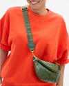 Adjustable Crossbody Strap - Voulez-Vous in Army
