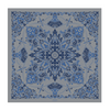 Bandana Blue Stone Wool/Silk Scarf