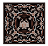 Jumping Black Modal/Silk Scarf