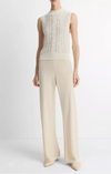 Colette High Waist Crepe Bias Pant Shell
