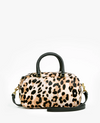 Petite Claudine Hair On Snow Leopard Cream/Black