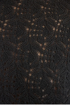 Cashmere Lace Pullover Black