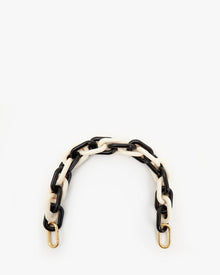  Clare V. Shortie Strap Black/Cream