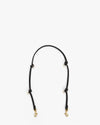 Knotted Leather Shoulder Strap