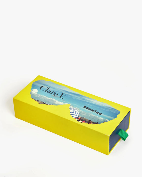 Lizzie Sunglasses Petrol Blue