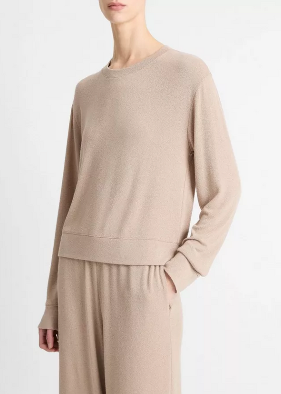 Texture Long Sleeve Pullover