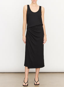  Vince black side drape skirt found at Patricia in southern pines, nc 