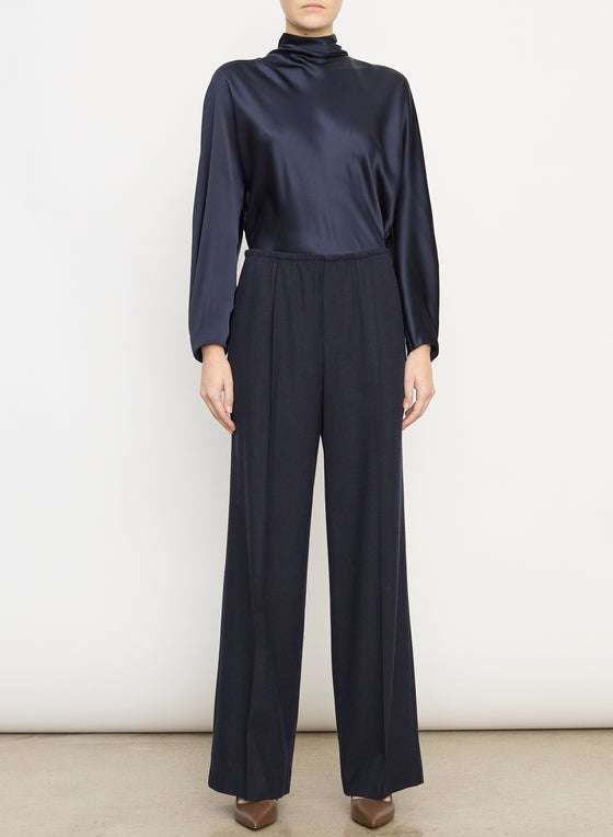 Vince Brushed Flannel Pull on Pant Coastal Blue found aT Patricia in Southern Pines, NC
