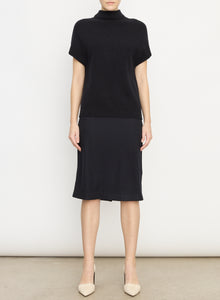  Vince black wool and cashmere mock neck popover Sweater found at Patricia in southern Pines, NC
