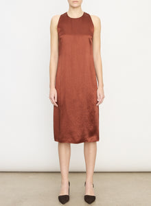  Vince Cinnamon Slim Sleeveless Crew Neck Dress found at Patricia in Southern Pines, NC