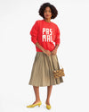 Wallet Clutch w/Tabs in Lark/Brown Pablo Cat Suede