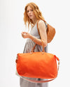Weekender in Tangerine Canvas