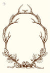Antler Wreathe Gift Tags