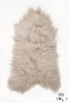 Linen Icelandic Sheepskin Throw Rug