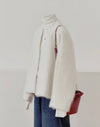 Lumi Wool Coat: Blue