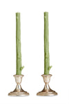 Cedar Candles Pair Honeysuckle Brown