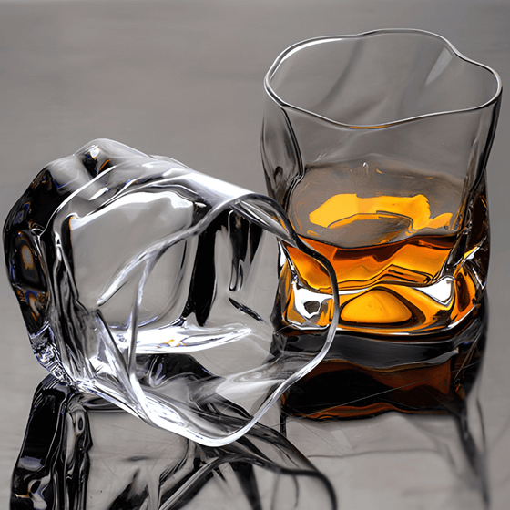 Set of 4 Hoshi Japanese Crystal Whisky Glass