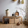 Basic Planter, White Patina: Small