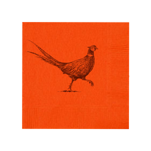  Pheasant Strut Orange Beverage Napkins