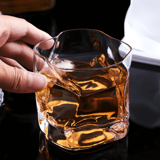 Set of 4 Hoshi Japanese Crystal Whisky Glass