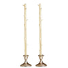 Stick Candles Hickory / Pair: Dark Cherry