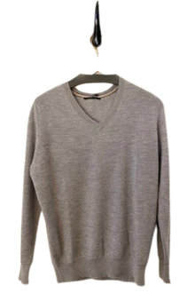  Brazeau Tricot Mineral Sheer V Sweater