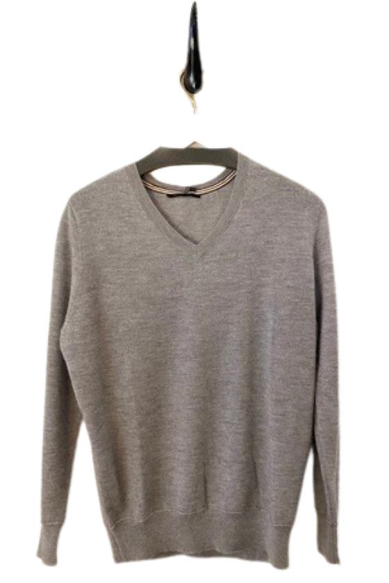 Brazeau Tricot Mineral Sheer V Sweater