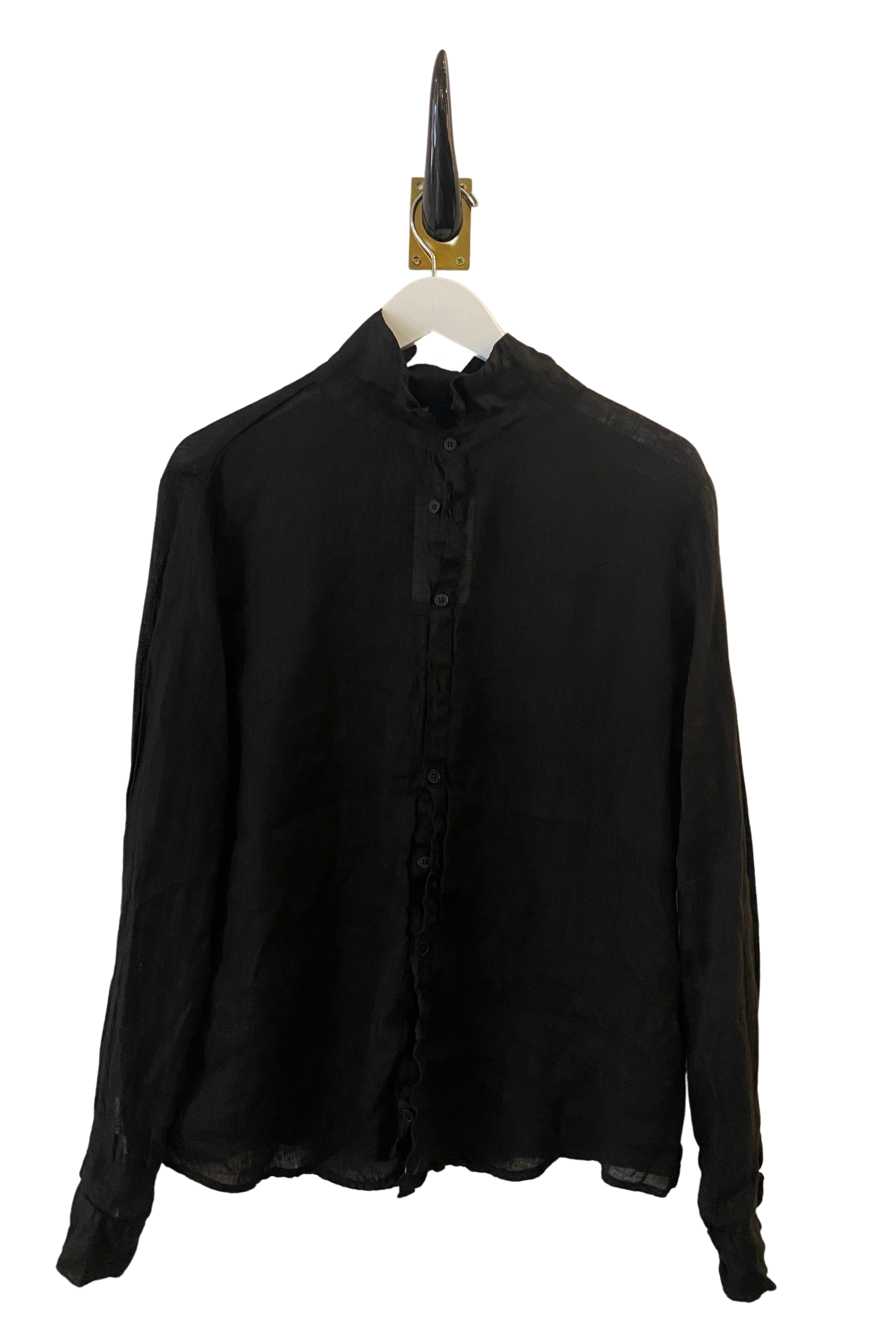 CP Shades Black Linen Romy Shirt