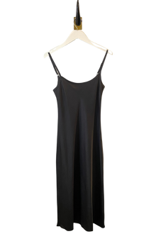  Classic Iron Shiny Slip Dress