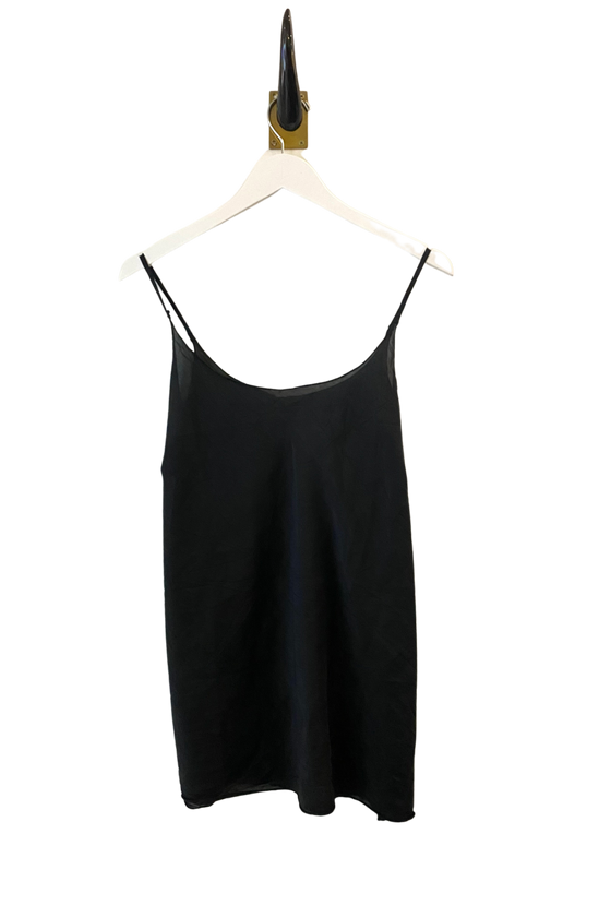 CP Shades Sheer Milla Black Cotton Silk Cami