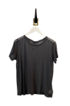 Silk Tulle Iron Boyfriend Top