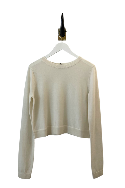 Brazeau Tricot Creme Cashmere All Thumbs Sweater