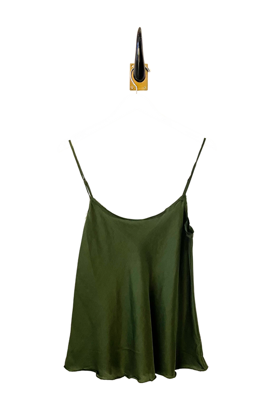 Cotton Silk Utility Paperbag Cami
