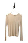 Longsleeve Silk Tulle T - Blush