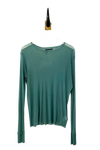 Longsleeve Silk Tulle T - Surf