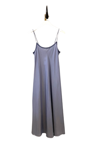 Brazeau Tricot Paperbag Dress in Periwinkle