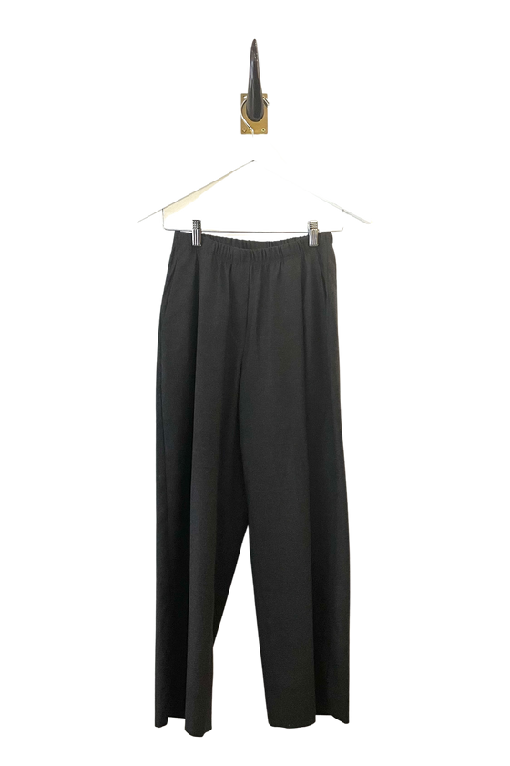 Peter O. Mahler Grey Pull-on Culotte Pant