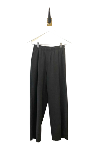Peter O. Mahler Grey Pull-on Culotte Pant