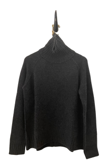  Chunky Turtleneck Sweater Coal