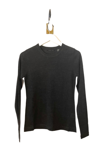 Brazeau Tricot Longsleeve Tissue Cashmere T Coal