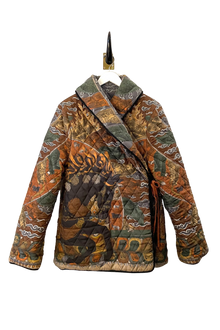  Sabina Savage "The Wind Horse" Quilted Jacket Coal