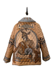 Sabina Savage "The Song Deer" Quilted Jacket Coal