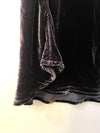CP Shades Tanya Velvet Skirt in Carbon