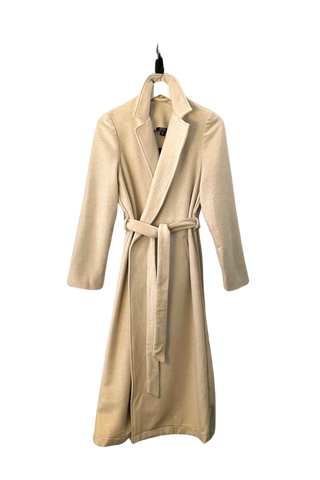 Natalie Busby The Long Coat in Ivory