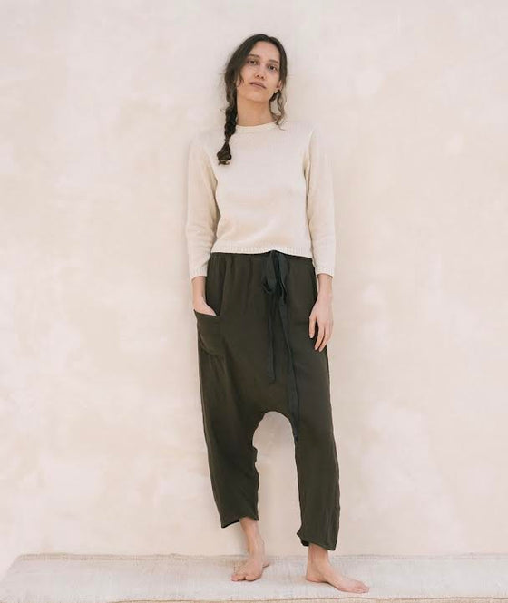 Sula Dirt Pant in Raven