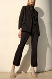 Kallmeyer Black Lightweight Helena Pintuck Pant found at Patricia in Southern Pines, NC