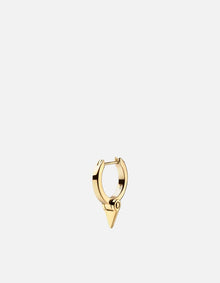  Miansai Trian Huggie Earring, Gold Vermeil