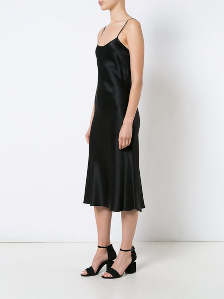 Women s Black Silk Slip Dress by Voz Patricia PATRICIA