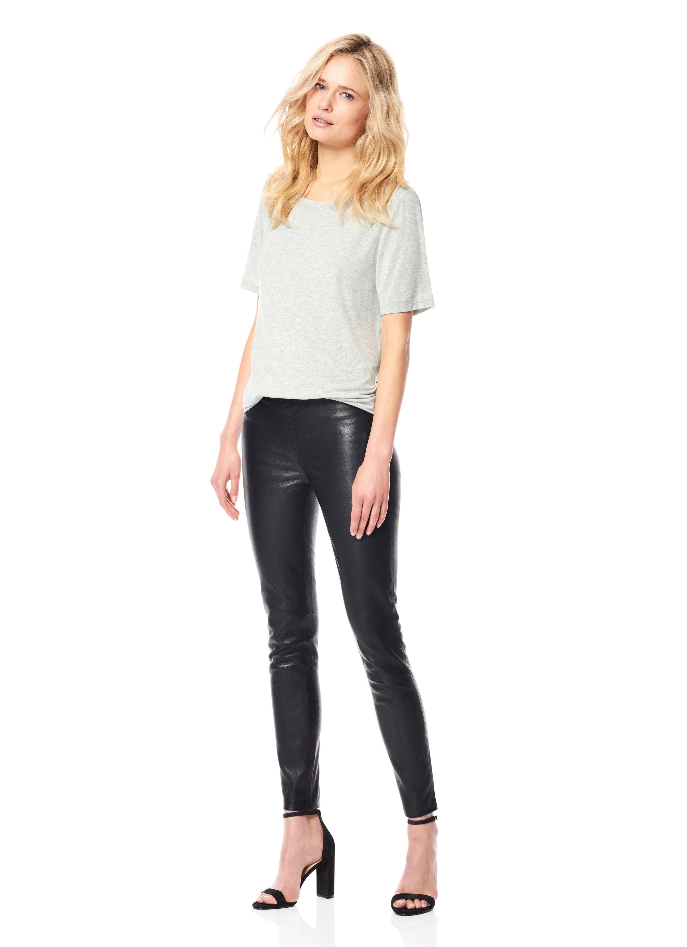 Black ECRU leather stretch legging found at PATRICIA in Southern Pines, NC