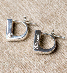 Miansai | Squared Huggie Sterling Silver
